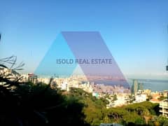 A 932 m2 land having an open sea view for sale in Naccache 0