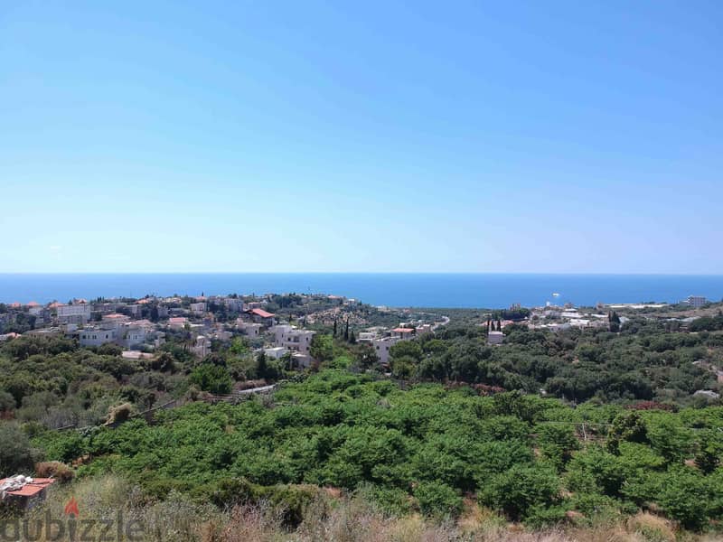 Land For Sale In Amchit | Unblockable Sea View | أرض للبيع | PLS 26105 2