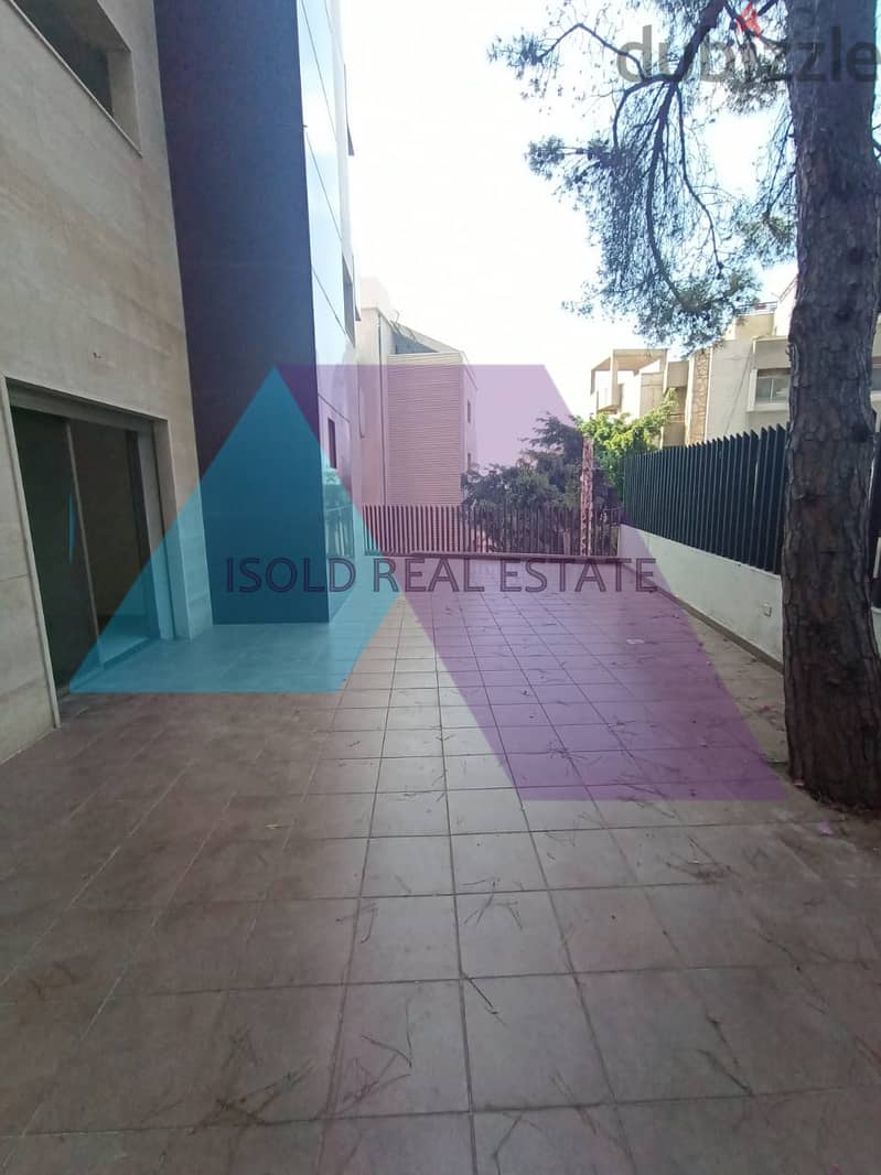 A 300 m2 apartment+190 m2 terrace+open sea view for sale in Rabieh 1