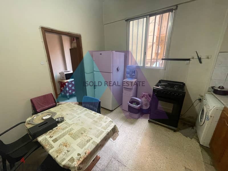 A 60 m2 ground floor apartment for sale in Ain el remaneh 1