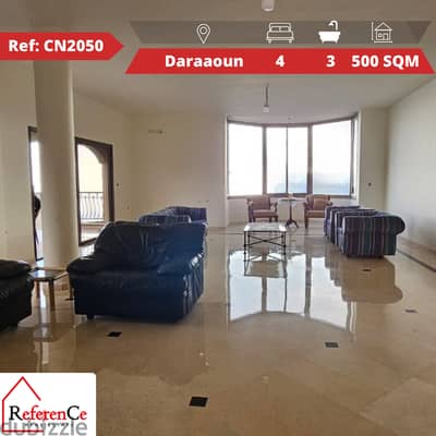 Amazing apartment in Daroun,Harissa for sale شقة رائعة للبيع في درعون