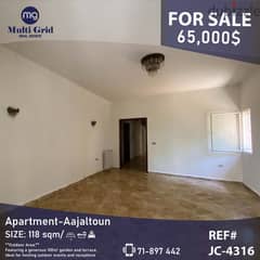 JC-4316 / Apartment for Sale in Ajaltoun, شقة للبيع في عجلتون 0