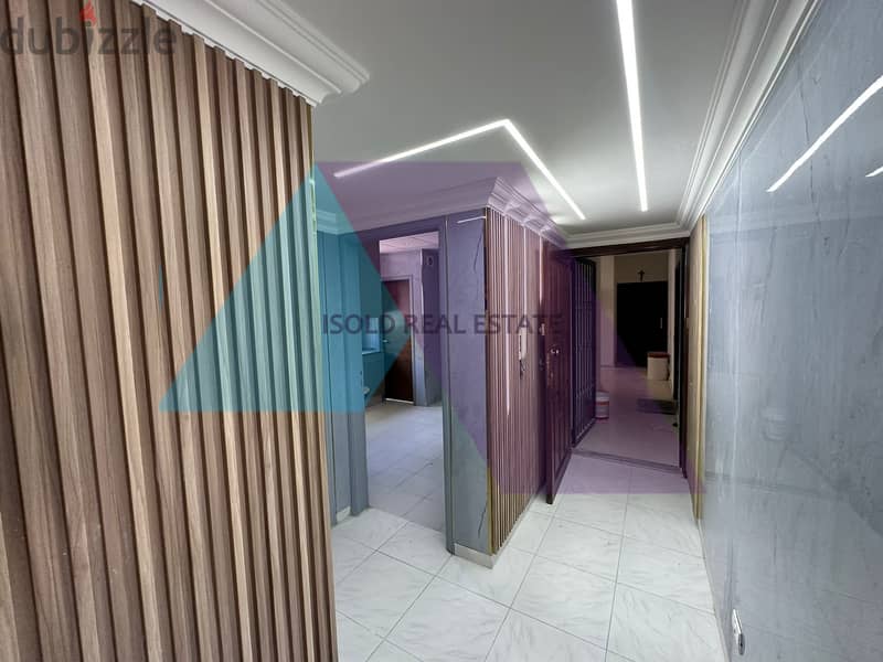 Semi Furnished & Decorated 155 m2 apartment for sale in Baabdat 3