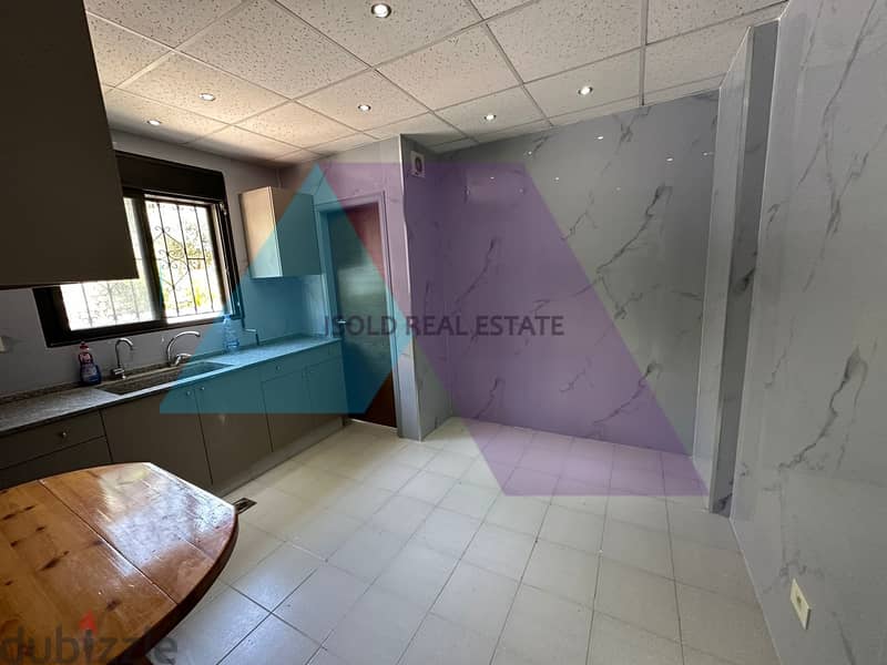 Semi Furnished & Decorated 155 m2 apartment for sale in Baabdat 6