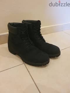 TIMBERLAND Original black boots size 47