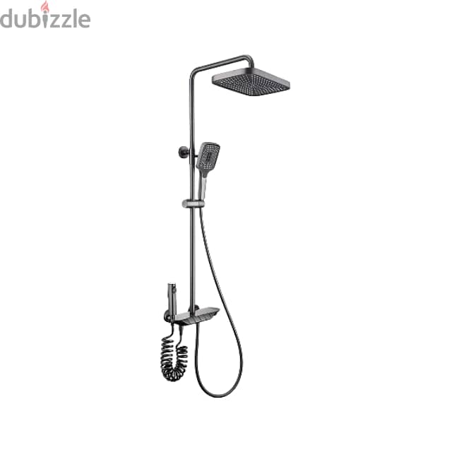 Thermostatic Shower Mixer with Digital Display & Spray Gun 9