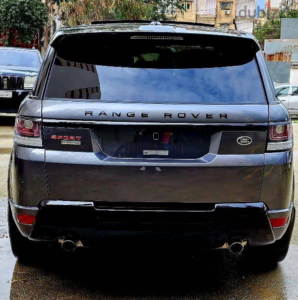 Range Rover Sport DYNAMIC V8 4WD 2016 FULL+HEAD UP DISPLAY  شبه جديد 2