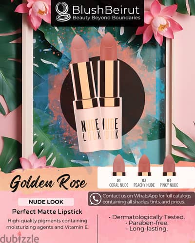 GOLDEN ROSE | Perfect Matte Lipstick