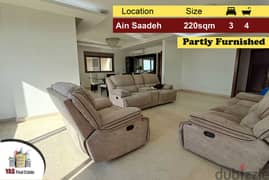 Ain Saadeh 220m2 | Partly Furnished | Quiet Street | AMK |