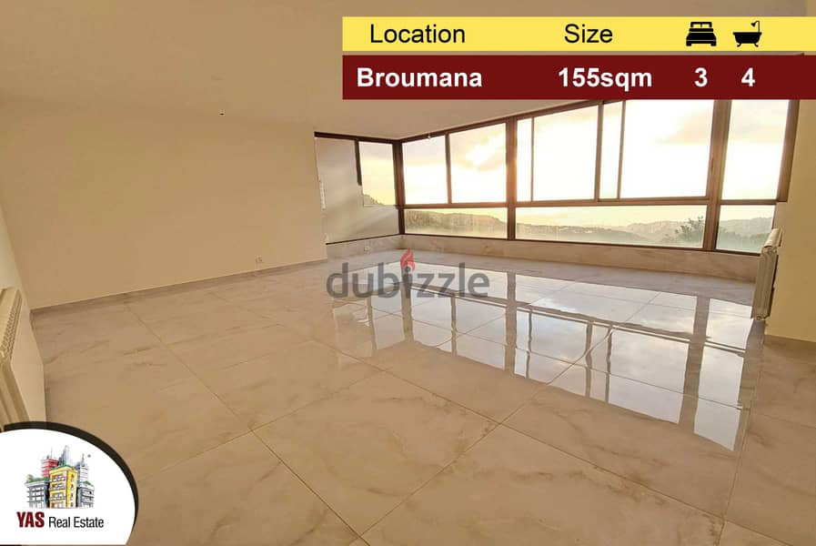 Broumana 155m2 | Panoramic View | Quiet Area | Classy Area | AMK | 0