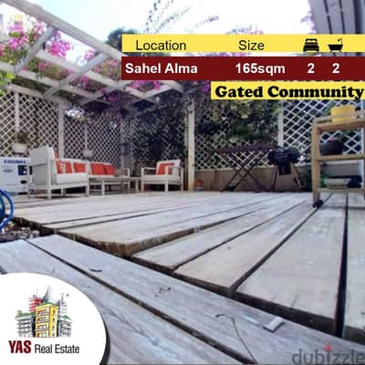 Sahel Alma 165m2 | 40m2 Terrace |Gated Community | Prime Location|AMK