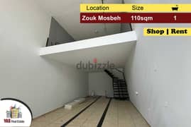 Zouk Mosbeh 110m2 | Shop | Rent | Main Road | EL | 0