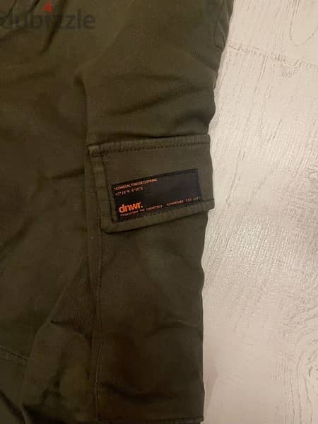 Green Zara Cargo Pants 1