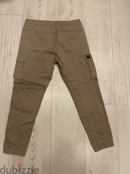 Beige Cargo Pants 1