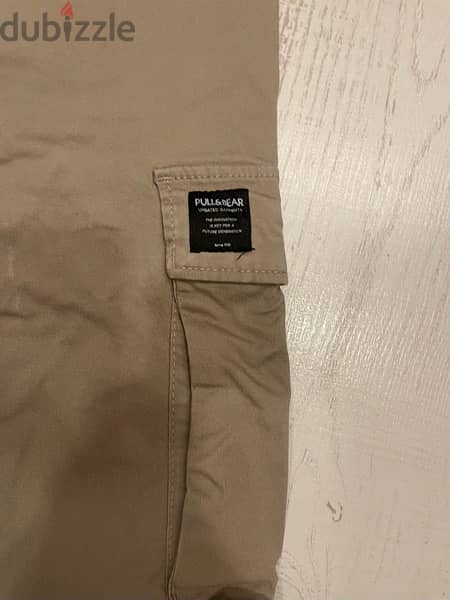 Beige Cargo Pants 2