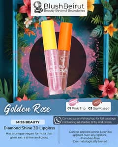 GOLDEN ROSE | Diamond Shine 3D Lipgloss 0