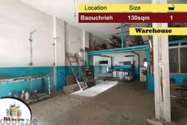 Baouchrieh 130m2 | Warehouse | Height Ceiling |Prime Location | AA AMK 0