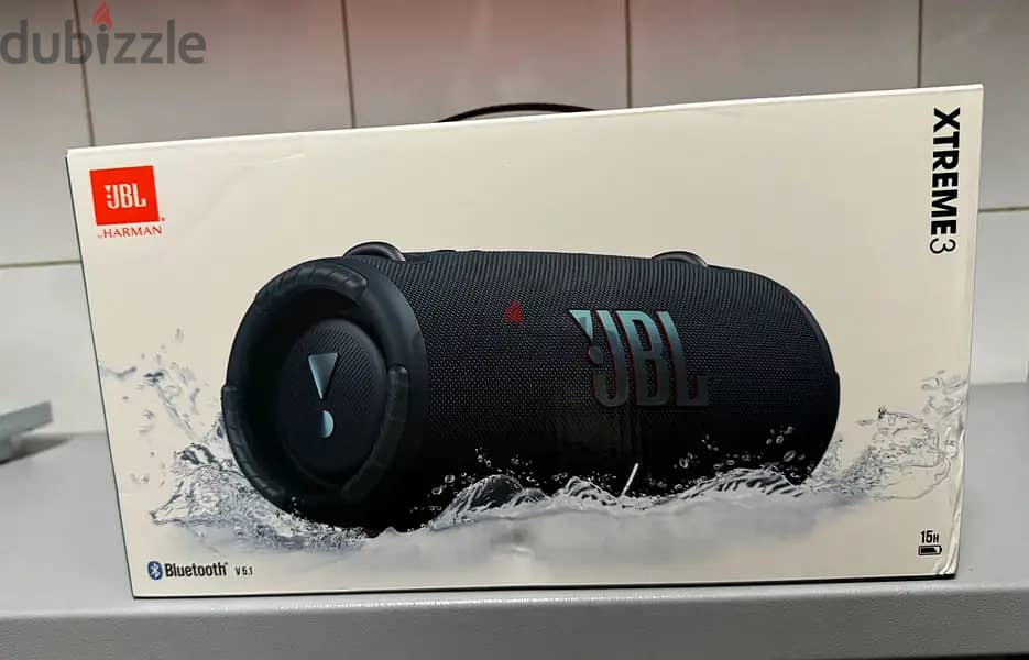 Jbl xtreme 3 blue amazing & best offer 0