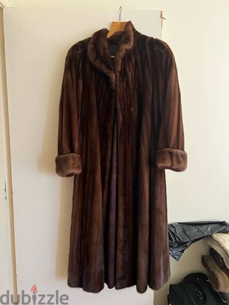 fur coat real mink Vison 0