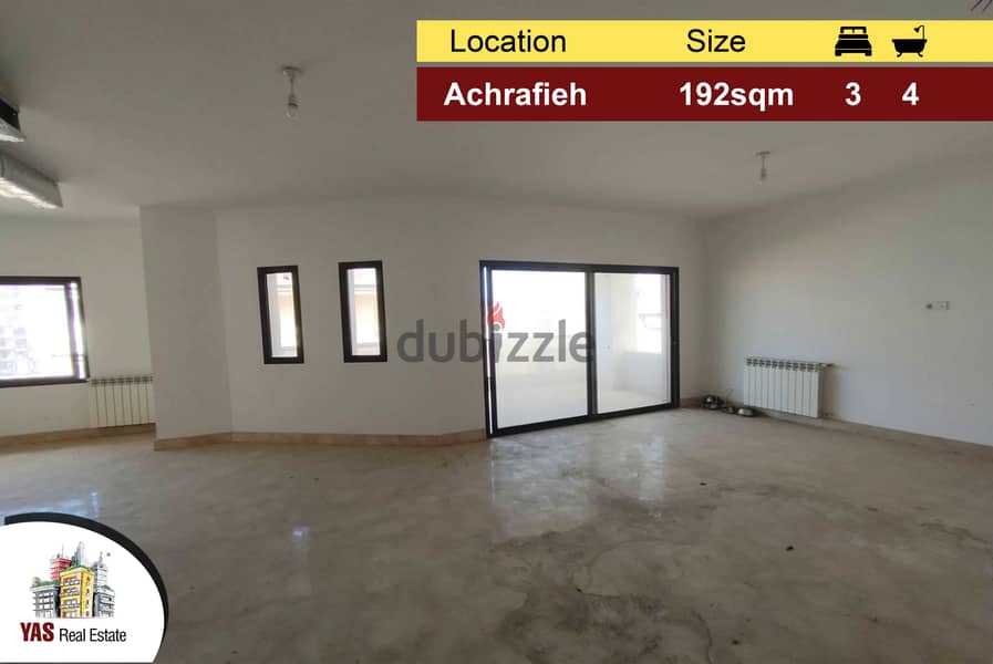 Achrafieh 192m2 | New | Well Maintained | Prime Location | AA LB | 0