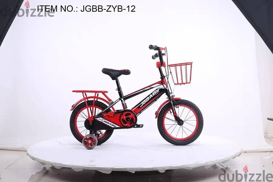 Bicycle kids 12 inch JGBB-ZYB black&red original and new price 0