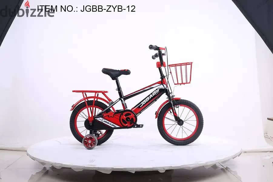 Bicycle kids 12 inch JGBB-ZYB black&red 0