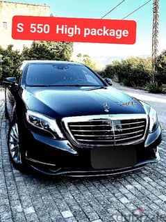 Mercedes-Benz S-Class  S 550  presidential options