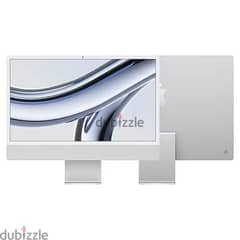 Imac 24inch M3 chip 8/256gb Silver MQRJ3 original and new offer