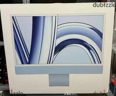 Imac 24 inch M3 chip 8/256gb Blue MQRC3 8-core cpu /8-core GPU exclus