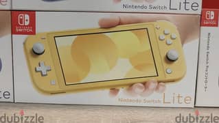 Nintendo switch lite yellow amazing & best offer