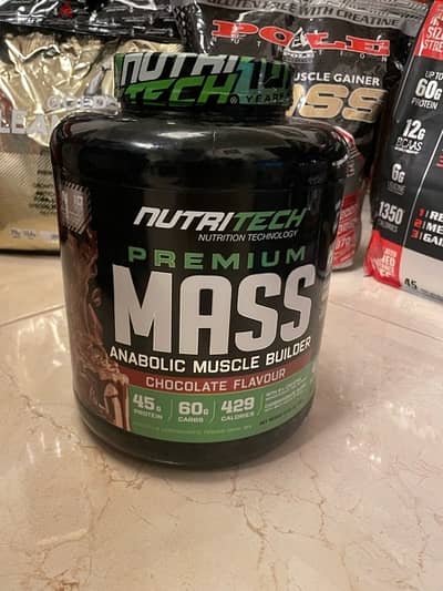 Whey mass gainer nutritech 5kg