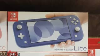 Nintendo switch lite blue group amazing & last offer