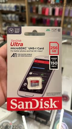 SanDisk Ultra Memory Card 256gb up to 150mb/s exclusive & last price