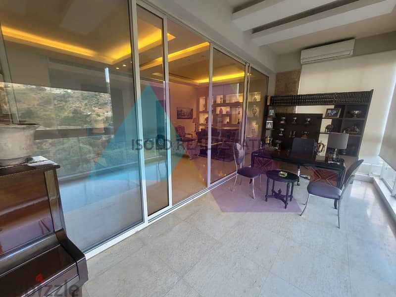 A 330 m2 GF apartment+terrace+Panoramic view for sale in Hazmieh 1