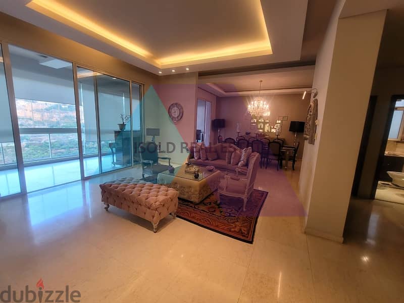 A 330 m2 GF apartment+terrace+Panoramic view for sale in Hazmieh 2