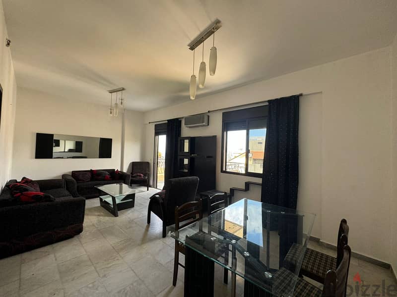 Antelias | Semi Furnished/Equipped 120m² | Big Balccony | 2 Bedrooms 1