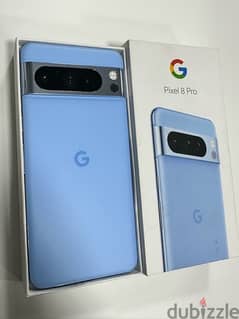 Google pixel 8 pro blue 128gb/12gb used like new