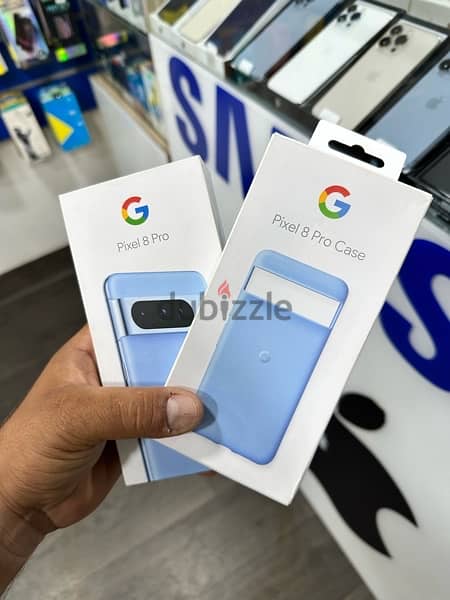 Google pixel 8 pro blue 128gb/12gb used like new 1