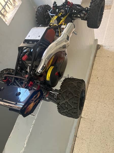 Baja roven RC car 45 cc like new almost 2