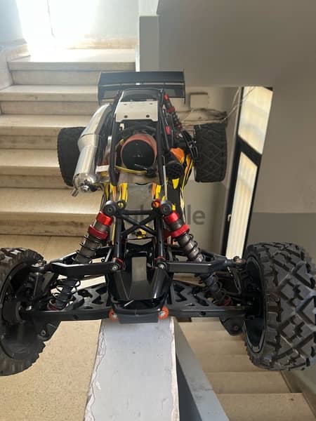 Baja roven RC car 45 cc like new almost 3