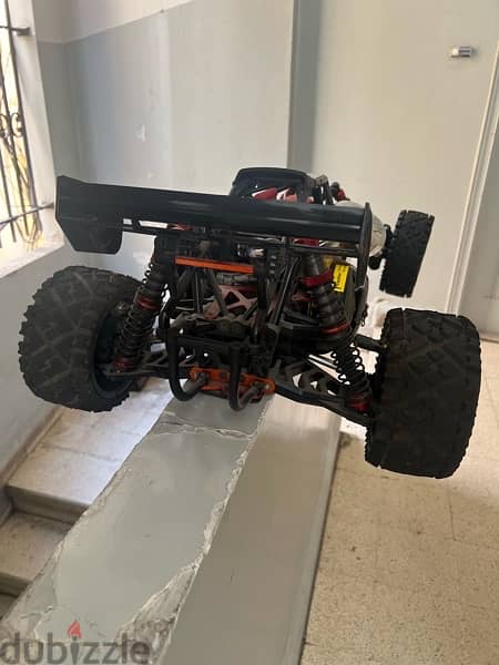 Baja roven RC car 45 cc like new almost 4