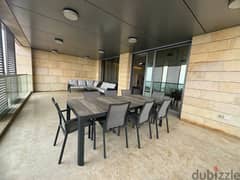 Waterfront City Dbayeh/ Full Sea View Apartment for Rent Furnished