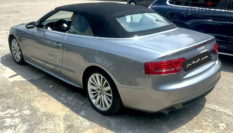 2010 Audi A5 S Line cabriolet مصدر الشركة لبنان 10