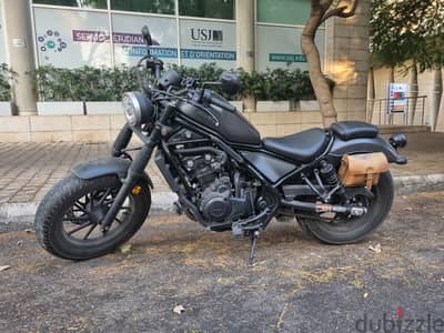 Gorgeous 2019 Honda Rebel 500 ABS - Custom Black (+ free accessoies)