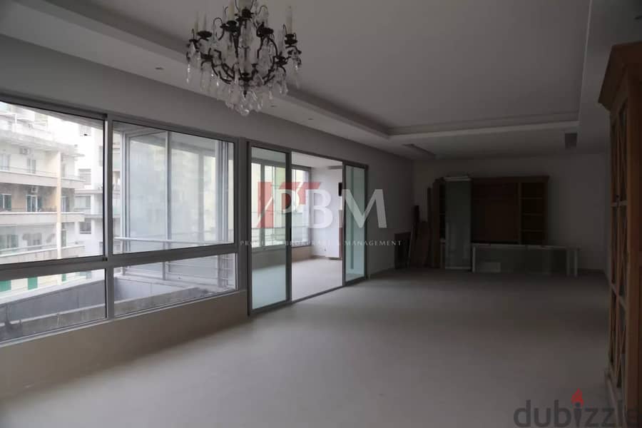 Brand New Apartment For Rent In Achrafieh | Parking | 267 SQM | 2