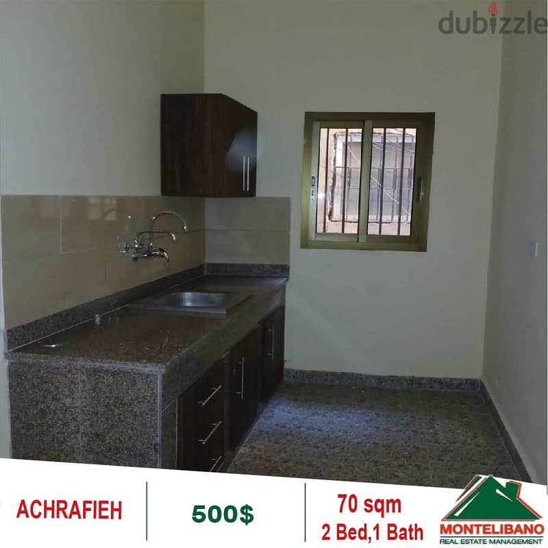 500$!! Apartment for rent located in Achrafieh 3