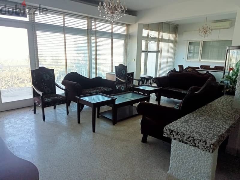 200 Sqm | Decorated Apartment For Sale In Hazmieh | Beirut & Sea View 1