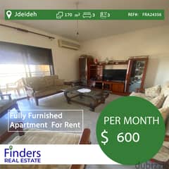 Apartment for rent in Jdeideh! | شقة للإيجار في الجديدة 0