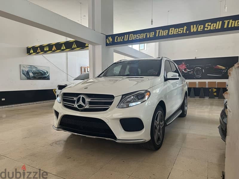 Mercedes GLE400 2016, AMG/// super clean,(لكشه خفيفه جداً جداً) makfol 1