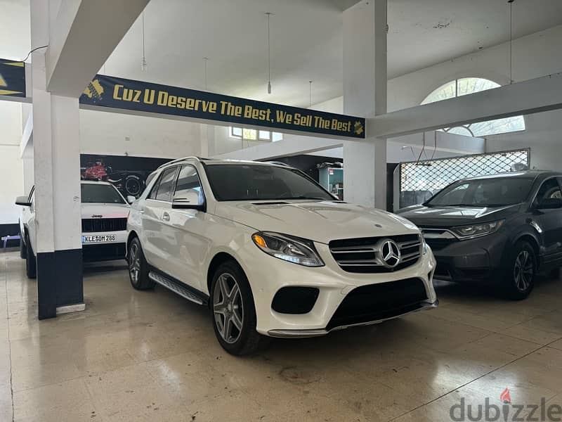 Mercedes GLE400 2016, AMG/// super clean,(لكشه خفيفه جداً جداً) makfol 2